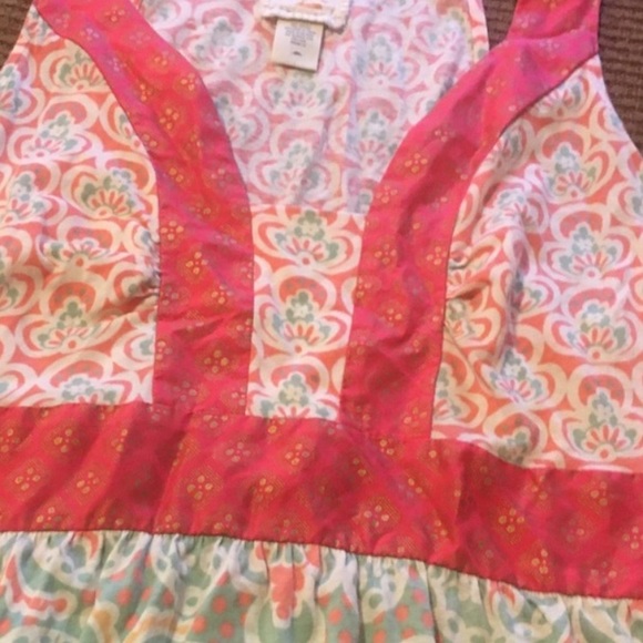 Free People Vintage Boho Paisley Print Flowing Sleeveless Top:M - Picture 5 of 7